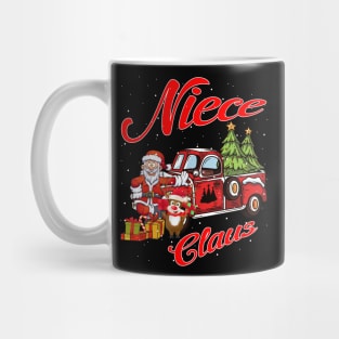 Niece Claus Santa Car Christmas Funny Awesome Gift Mug